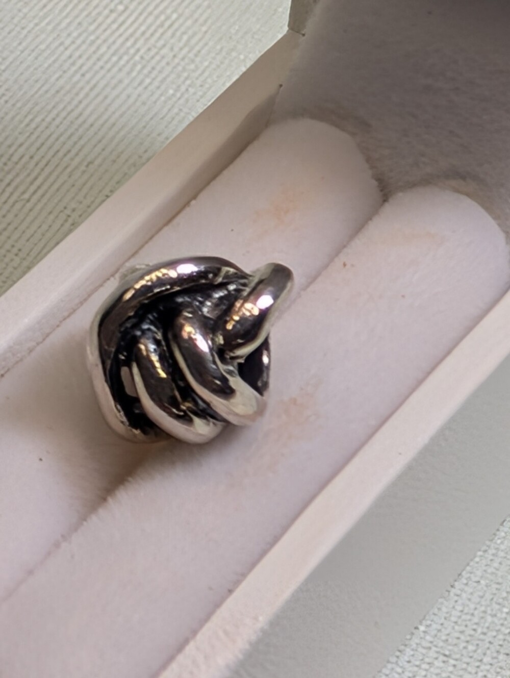 *Trollbead Lucky Knot Bead Silver